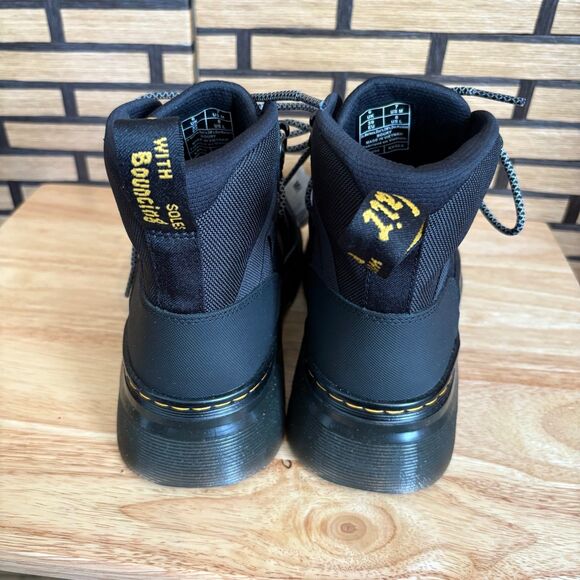 Dr Martens Boury Black Boots Men 7/Women 8‎ - Picture 5 of 7